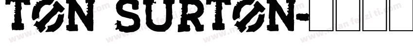 ton surton字体转换